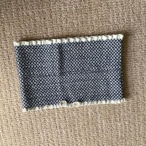 Blue/ Teal/ Aqua woven tube top